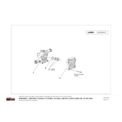 Lavor Parts for Petrol Engine Pressure Cleaner Idro Marshall 2300