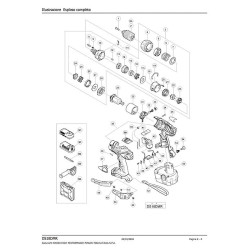 Ricambi Hitachi per Trapano Avvitatore a Batteria DS18DMR