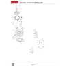 Ricambi Makita per Generatore di Corrente EG4550A