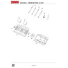 Makita Spare Parts for Power Generator EG4550A