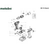 Metabo Spare Parts for Cordless Drill Driver BS 18 Quick
