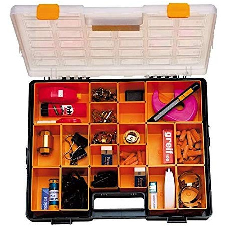 Box for Small Parts in PVC 16 Sections