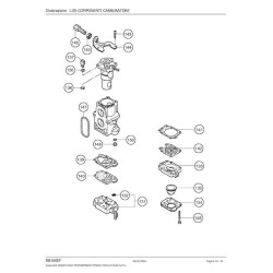 Hitachi Spare Parts for Engine Blower RB160EF