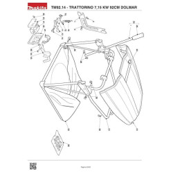 Dolmar Spare Parts for Lawn Tractor TM92.14