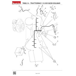 Ricambi Dolmar per Motosega TCS-2801S