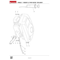 Ricambi Dolmar per il Trattorino RM63.7 - RIDER 3,17KW