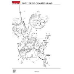 Ricambi Dolmar per Motosega TCS-2801S
