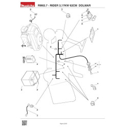 Ricambi Dolmar per Motosega TCS-2801S