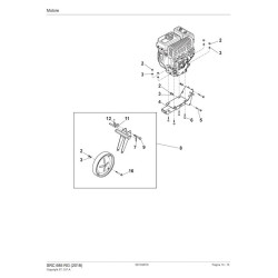 Stiga Spare Parts for Tiller SRC 685 RG
