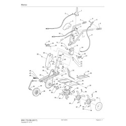 Stiga Spare Parts for Tiller SRC 775 RB