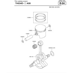 Ricambi Ama per Decespugliatore AG 260 TR–AG2 265