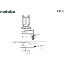 Ricambi Metabo per Martello Combinato UHE 20