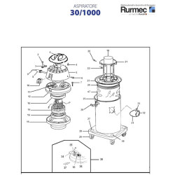 Rurmec Spare Parts for Vacuum Cleaner 30/1000