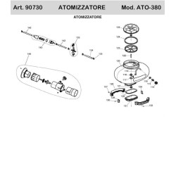 Ricambi Ama per Atomizzatore ATO-380
