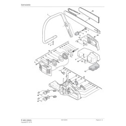 Ricambi Alpina per Motosega P 450 (2004) 224618000/04