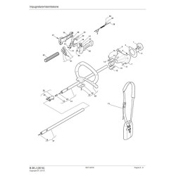 Alpina Spare Parts for Brushcutter B 28 J