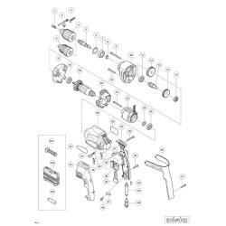 Hitachi Spare Parts for Impact Drill D13VF