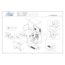 Ricambi Fiac per Compressore Silenziato SCS 415-200
