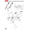 Makita Spare Parts for BruschCutter RBC2501 24,5CC