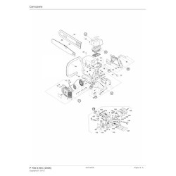 Ricambi Alpina per Motosega P 700 S B/C (2005) 1268011