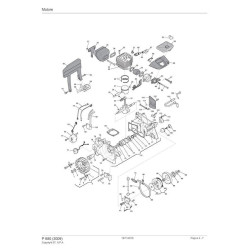 Ricambi Alpina per Motosega P 680 (2009) 226818000/06