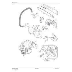 Ricambi Alpina per Motosega P 680 (2009) 226818000/06