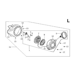 Ricambi Ama per Spazzaneve Play Snow PS756 - 79590