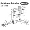 Lawn Tractors Accessories for Detatcher AMA 73143