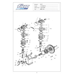 FIAC Spare Parts for Pumping Unit AB17