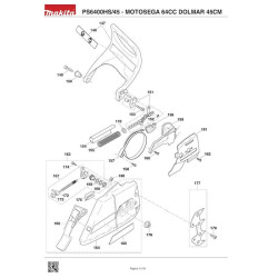 Dolmar Spare Parts for Chainsaw PS6400HS/45