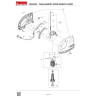 Makita Spare Parts for Electric Hedge Trimmer UH4520