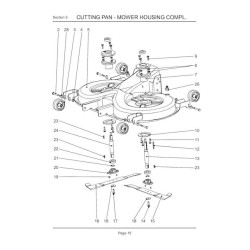 Ricambi Ama per Trattorino SG 180-102H - 13902
