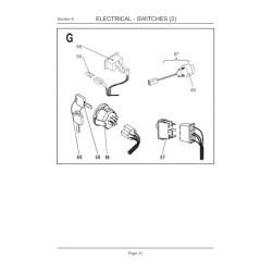 Ama Spare Parts for Lawn Tractor SG 180-102H - 13902