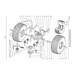 Ama Spare Parts for Lawn Tractor SG 180-102H - 13902