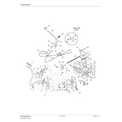 Alpina Spare Parts for Lawn Tractor BT 66 (2017) 2T0050404/16
