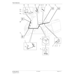 Alpina Spare Parts for Lawn Tractor BT 66 (2017) 2T0050404/16