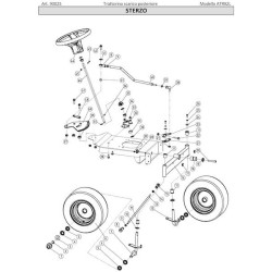 Ama Spare Parts for Lawn Tractor ATR92L - 90025