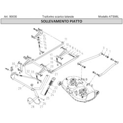 Ricambi Ama per Trattorino ATS98L – 90030