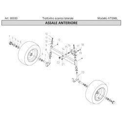 Ama Spare Parts for Lawn Tractor ATS98L – 90030