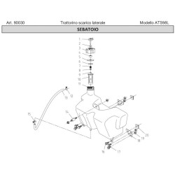Ama Spare Parts for Lawn Tractor ATS98L – 90030