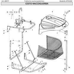 Ama Spare Parts for Lawn Tractor ATR102B – 89977