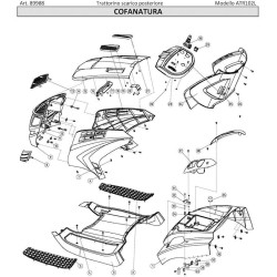 Ama Spare Parts for Lawn Tractor ATR102L – 89988