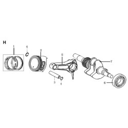 Ricambi Makita per Scalpellatore HK1820