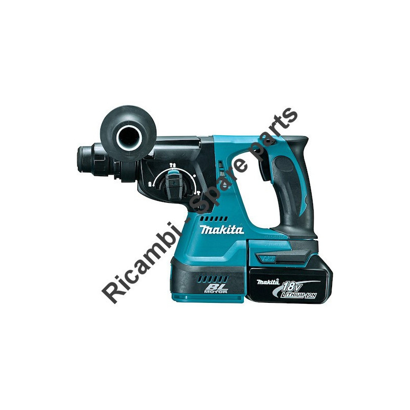 Makita Spare Parts for Cordless Rotary Hammer Drill DHR242RMJ