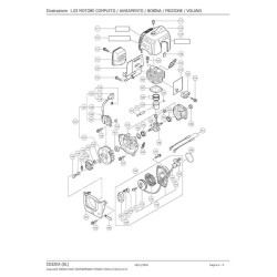 Ricambi Hitachi per Motosega da Potatura Hitachi CS25EC-SC