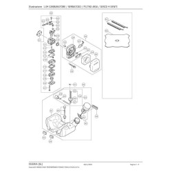 Ricambi Hitachi per Decespugliatore CG32EA (SL)