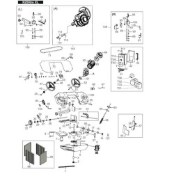 Ricambi Femi per Segatrice a Nastro Stazionaria N250DA XL - 8488052