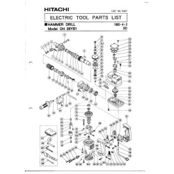 Ricambi Hitachi per Martello Scalpellatore DH38YB1