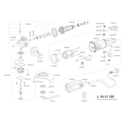 Flex Spare Parts for Angle Grinder L 10-11 125