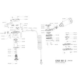 Ricambi Flex per Levigatrice Orbitale OSE 80-2